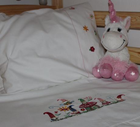 Vyšívané obliečky do postieľky, šírka (cm): 90,dĺžka (cm): 130