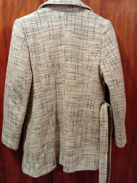 Dievčenský kabát s opaskom, m