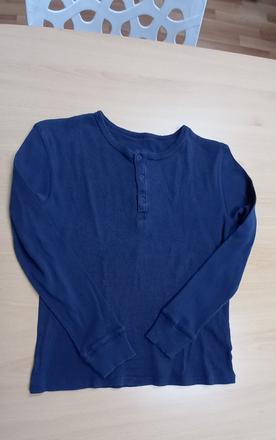 Vrúbkované tričko, h&m,140