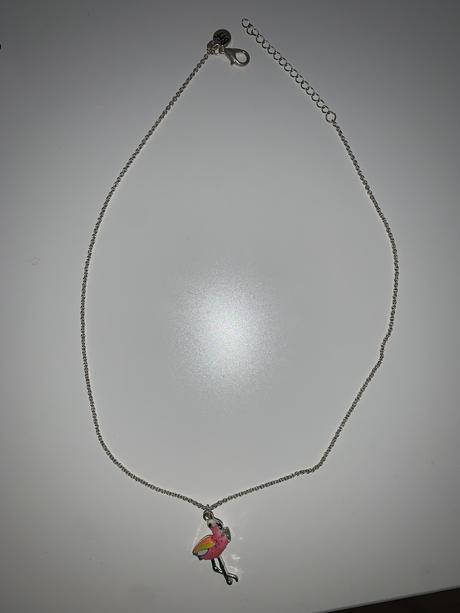 Náhrdelník s plameniakom, h&m