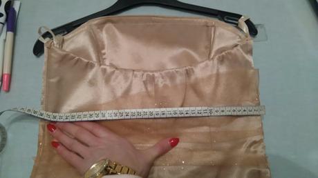 Dámske spoločenské zlaté šaty, 40