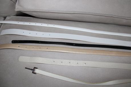 Rozne opasky armani, pietro filipi, kozene, 