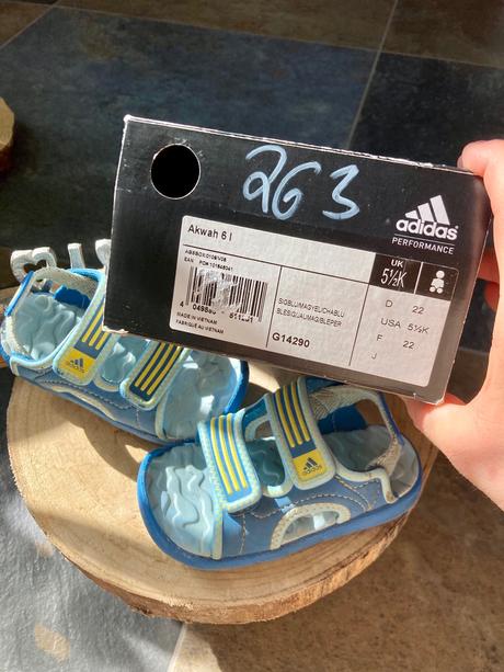 Adidas sandalky vel.22, adidas,22