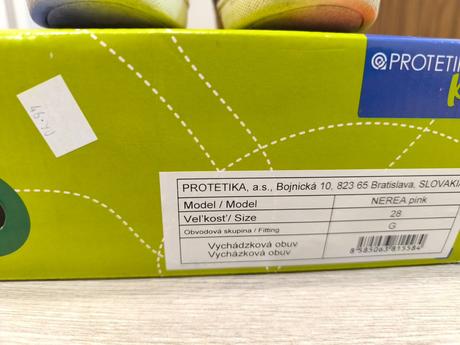 Topánky protetika 28, protetika,28