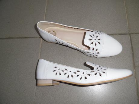Kožené s perforáciou - olivia shoes, 39