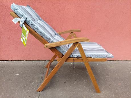 Polohovacie kreslo 2ks + podložky, 