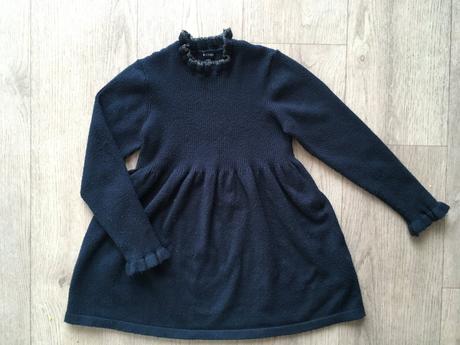 Dievčenské úpletové šaty zn. kiabi, 98