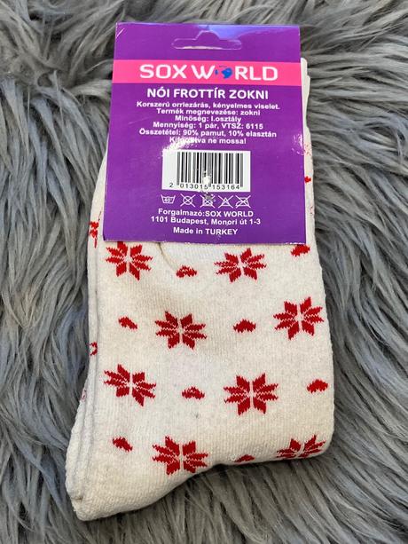 Dámske zimné froté ponožky (36-40), 36 / 37 / 38 / 39 / 40