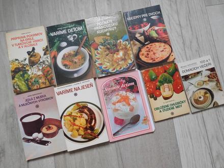 Retro knižočky viac kusov varíme,, 