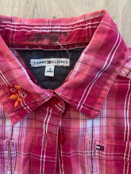 Dievčenská blúzka tommy hilfiger - veľ. 3 roky, tommy hilfiger,98