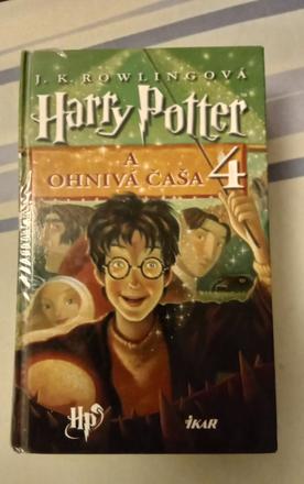 Kniha harry potter a ohnivá čaša, 