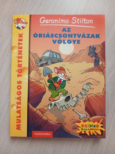 Geronimo stilton az óriáscsontvázak völgye,