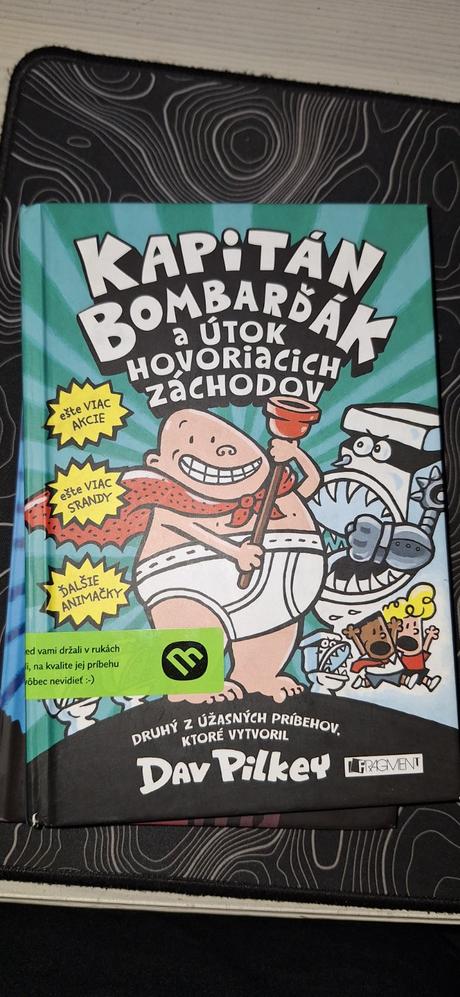 Kapitán bombarďák a útok hovoriacich záchodov, 