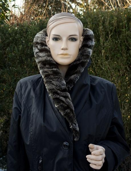 Nepremokavý a teplý zimný kabát, xl