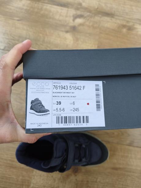 Ecco exostrike kids gore-tex vd 25,7 cm, ecco,39