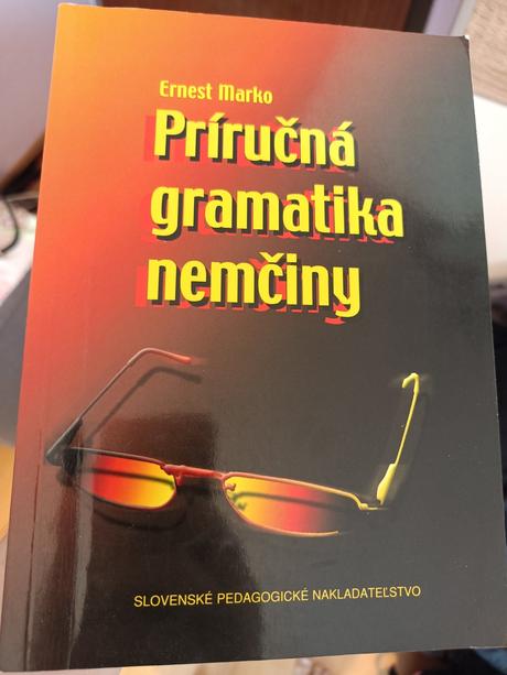 Kniha príručná gramatika nemčiny, 