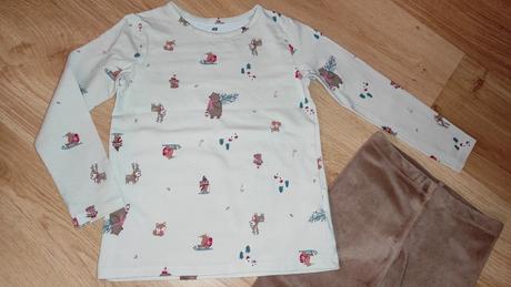 Set do škôlky top stav, h&m,116