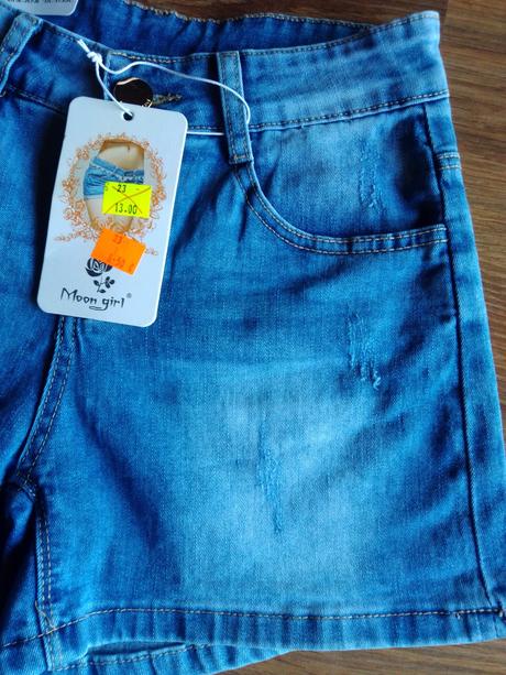 Šortky denim, xs