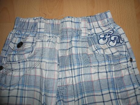 Chlapcenske kratasy pasik / kocka, 128