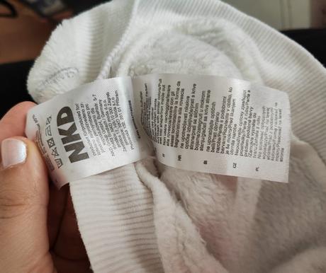 Teplá mikinka, nkd,98