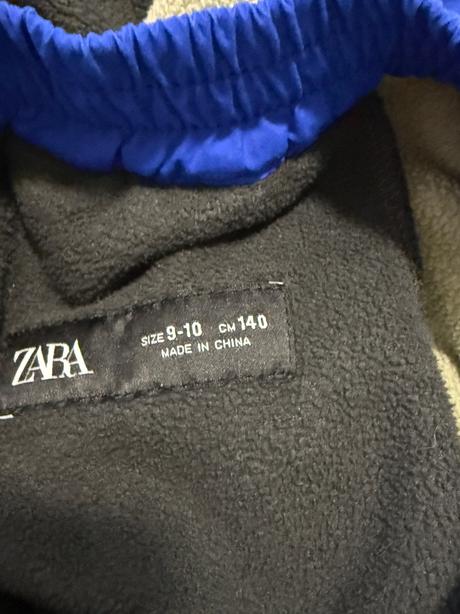 Chlapcenske zateplene nohavice, zara,140