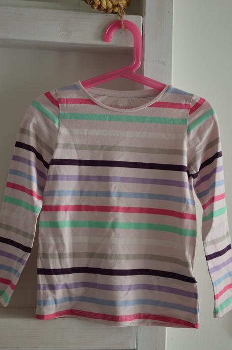 Pásikavé tričko 110/116, h&m,110