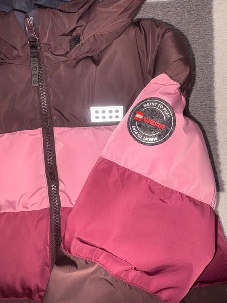 Lego zimná dievčenská bunda v.128, lego,128