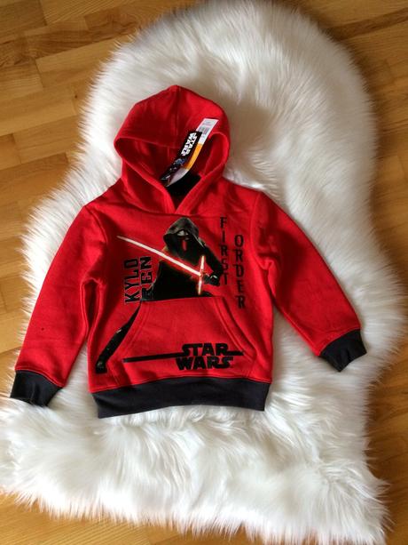Chlapčenská mikina s kapucňou - star wars., disney,104 / 128