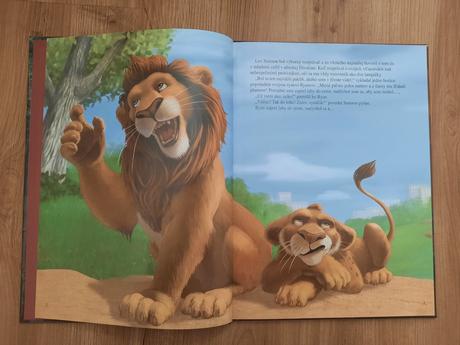 Kniha disney "divočina", 