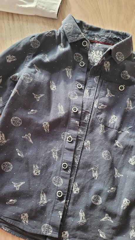 Kosele biela h&m a modra f&f, h&m,110