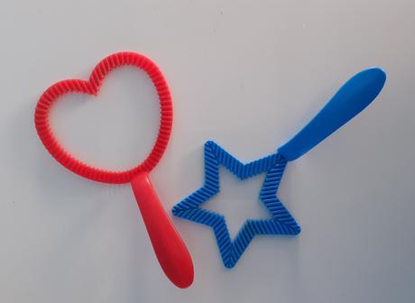 Nástroje na robenie bublín z bublifukovej vody, 