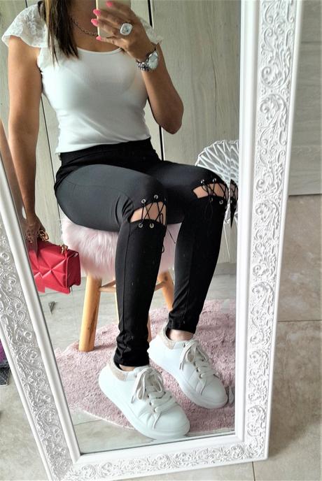 Legíny s otvormi na kolenách-m, m