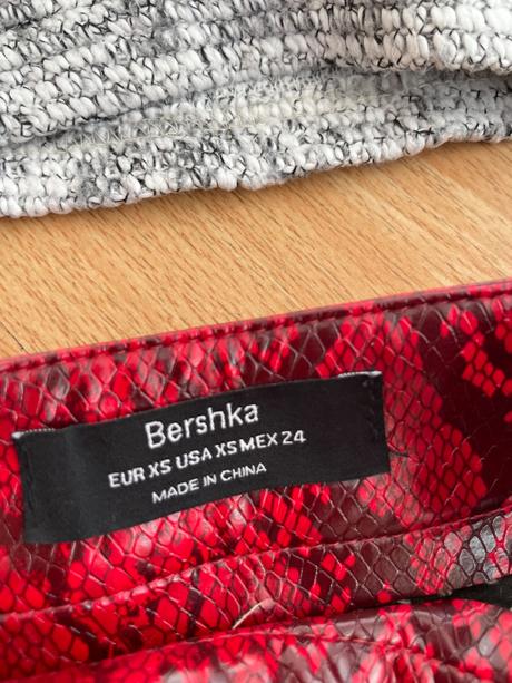 Sukňa s topom, bershka,xs