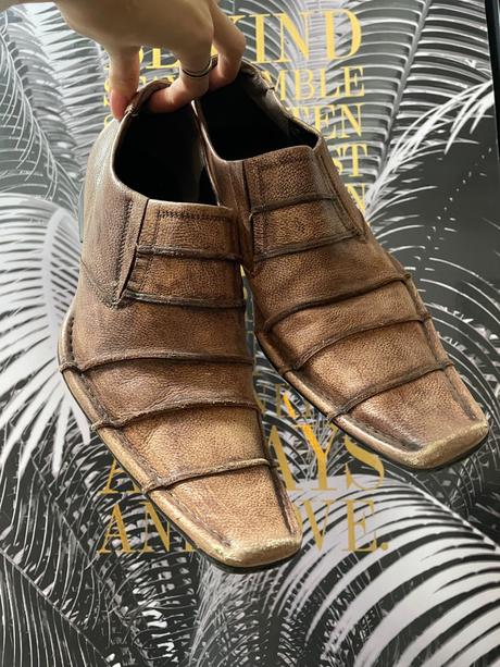 Hnedé spoločenské topánky, 42