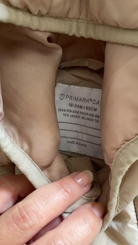 Prechodná bunda, primark,92
