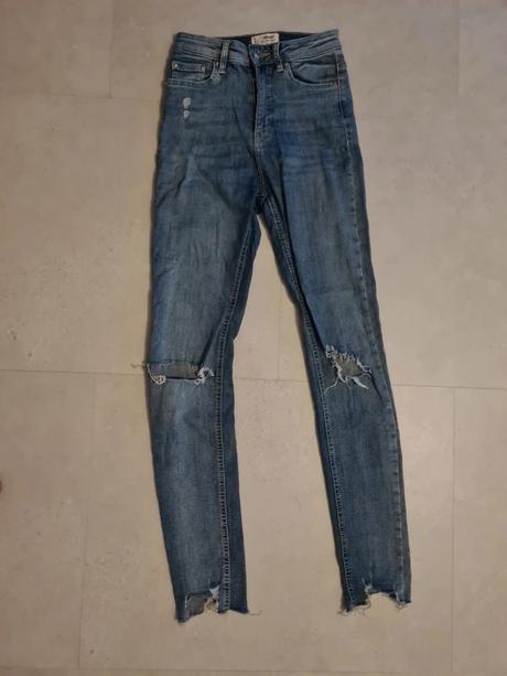 Elasticke roztrhane rifle, tally weijl,xs
