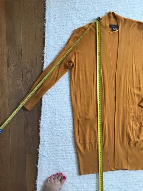 Horčicovy dlhší sveter, primark,xs