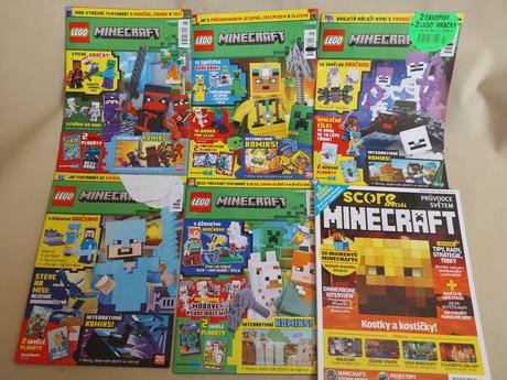6x casopis minecraft, 