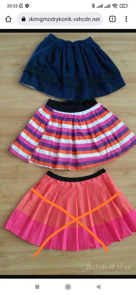 3 sukne, marks & spencer,140