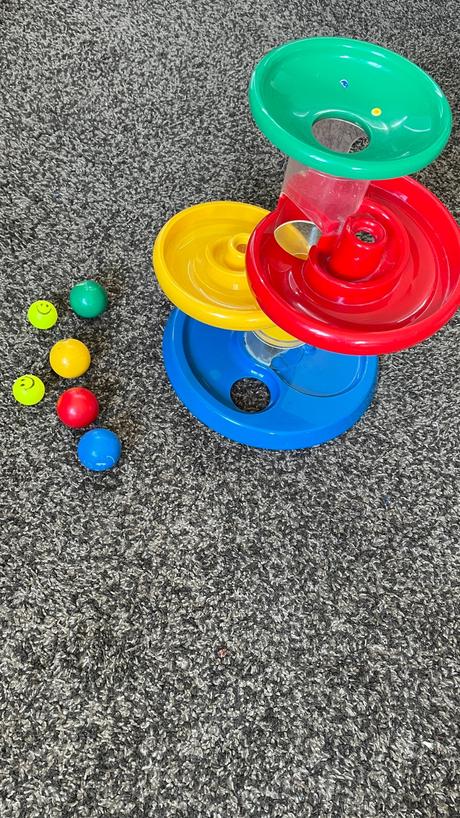 Guličkový tobogan - dráha, 