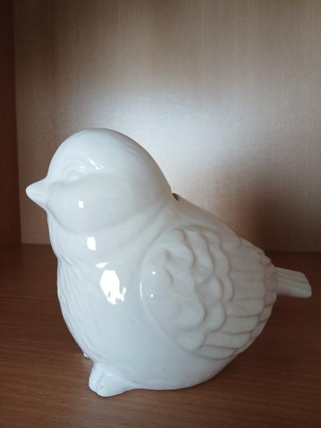 Veľký keramický vtáčik 16 cm, 