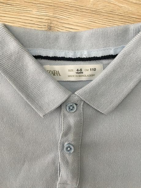 Tričko polokošeľa, zara,110