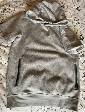 Teplá mikina  adidas  krátky rukáv v. s, adidas,m
