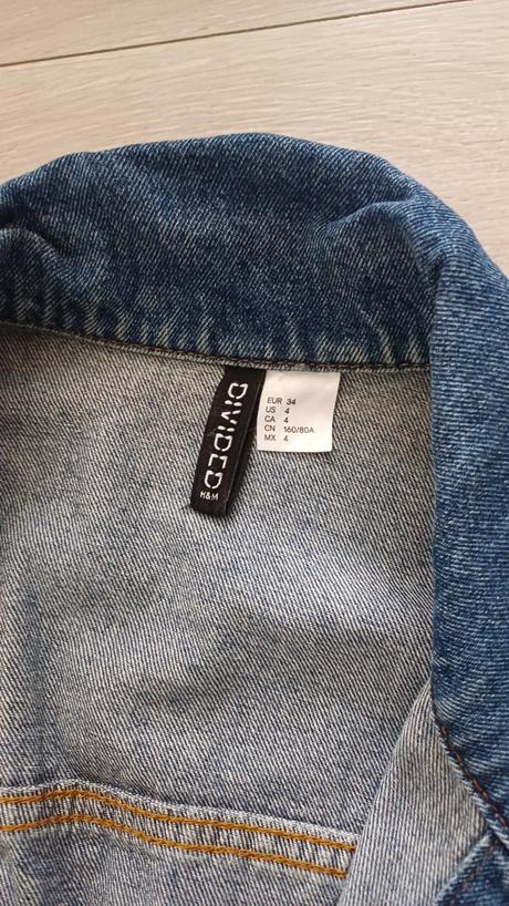 Riflová bunda s / h&m, h&m,s