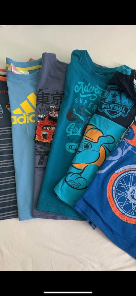 Predam detske tricka s kratkym rukavom, 122