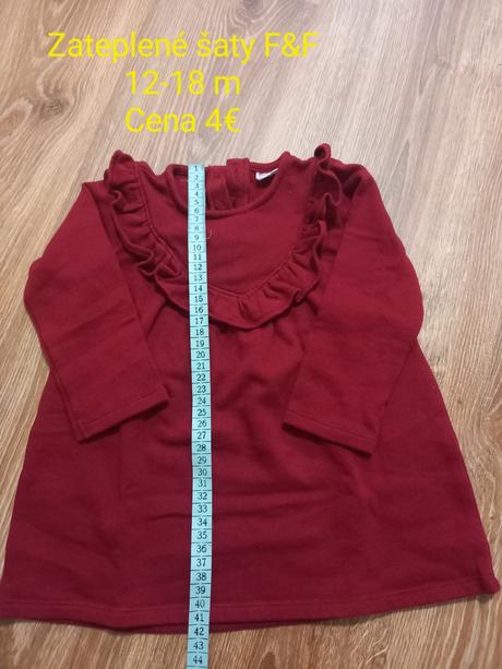 Šaty f&f,86, 12-18 mesiacov, f&f,86