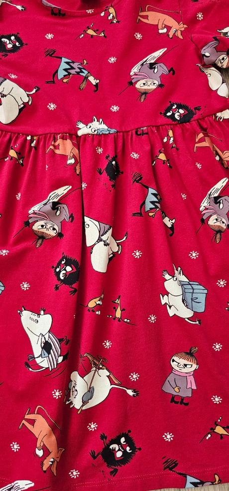 Šaty moomin, lindex,116