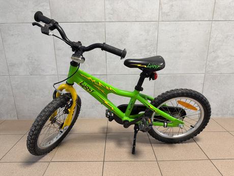 Detsky bicykel ghost powerkid 16 green / yellow, ghost,16