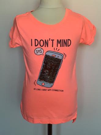 Yfk tričko s aplikáciou, 128