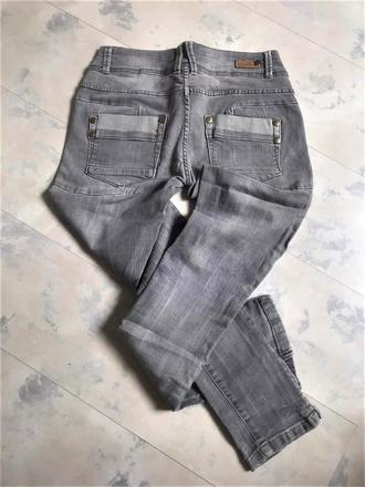 Skinny nohavice so zipsami, s